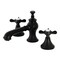 Kingston Brass KC7060BEX Essex 8" Widespread Bathroom Faucet, Matte Black KC7060BEX - alternate 1